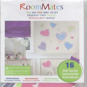 Sydämet Seinätarrat-4