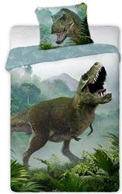 T-Rex vuodevaatteet 140x200 cm malli 2 - 100 prosenttia puuvillaa.