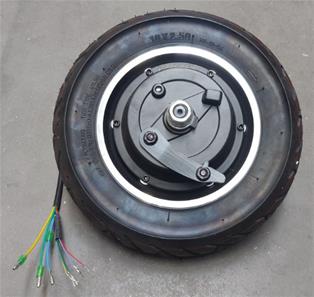 Takarengas moottorilla MCU-Sport sähköpotkulautaan HPI46 36V