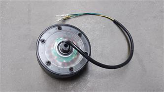 Takarengas moottorilla MCU-Sport sähköpotkulautaan LED 14.4V/21.6V -2