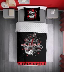 Teenager Rock and Roll vuodevaatteet 140x200 cm - 100 % puuvillaa-4