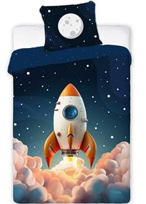 Teenager Rocket vuodevaatteet 140x200 cm - 100 % puuvillaa