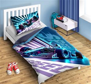 Teenager Speed vuodevaatteet 140x200 cm - 100 % puuvillaa-2