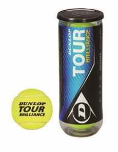 Tennispallot Dunlop Tour Brilliance (3 kpl)