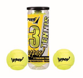 Tennispallot Leopard (3 kpl)