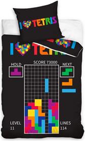 Tetris Gamer vuodevaatteet - 100 prosenttia puuvillaa