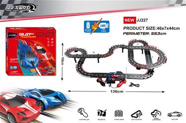 Thunder Track -sähköinen kilparata 1:64, 553 cm-2