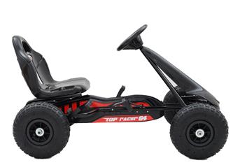 Top Racer GoKart lapsille, musta (3-7 vuotta)-2