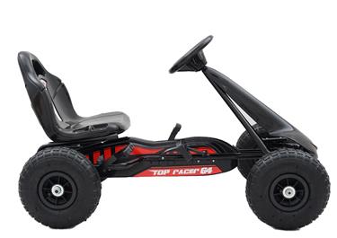 Top Racer GoKart lapsille, musta (3-7 vuotta)-2