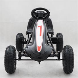 Top Racer GoKart lapsille, musta (3-7 vuotta)-3