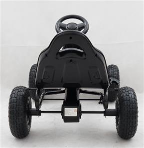 Top Racer GoKart lapsille, musta (3-7 vuotta)-5