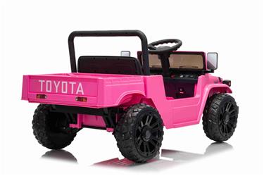 TOYOTA Land Cruiser FJ45 Electric Pick-up, sähköinen kippilava, pink-10