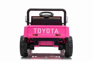 TOYOTA Land Cruiser FJ45 Electric Pick-up, sähköinen kippilava, pink-11