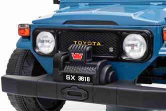 TOYOTA Land Cruiser FJ45 Electric Pick-up, sähköinen kippilava, Sininen-15