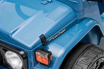 TOYOTA Land Cruiser FJ45 Electric Pick-up, sähköinen kippilava, Sininen-17