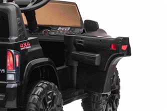 Toyota Tacoma Sähköauto lapsille 12V litium, 2.4G kaukosäädin, musta-8