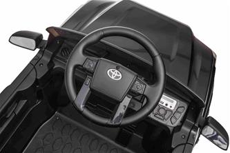 Toyota Tacoma sähköauto lapsille 12V litium, musta-10