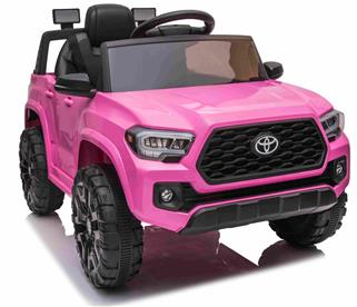 Toyota Tacoma sähköauto lapsille 12V litium, pink-2
