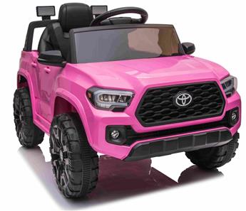Toyota Tacoma sähköauto lapsille 12V litium, pink-2