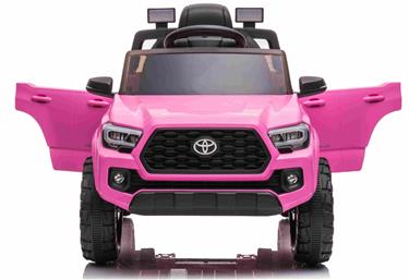 Toyota Tacoma sähköauto lapsille 12V litium, pink-3