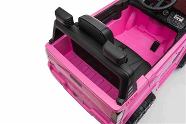 Toyota Tacoma sähköauto lapsille 12V litium, pink-7