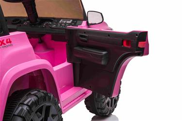 Toyota Tacoma sähköauto lapsille 12V litium, pink-9