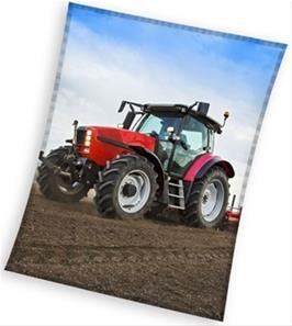 Traktori Coral fleecehuopa 130 x 160 cm