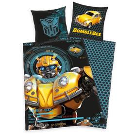 Transformer Bumblebee vuodevaatteet 135x200 cm - 100 prosenttia puuvillaa.