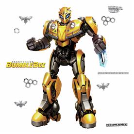 Transformers BUMBLEBEE Iso seinätarra-3