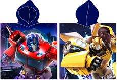 Transformers Poncho kylpypyyhe hupulla - 100% puuvillaa