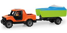 Truckies Pickup kuorma-auto - perävaunu ja vene (+2v)