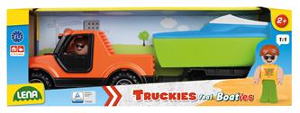 Truckies Pickup kuorma-auto - perävaunu ja vene (+2v)-2