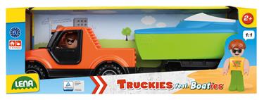 Truckies Pickup kuorma-auto - perävaunu ja vene (+2v)-2