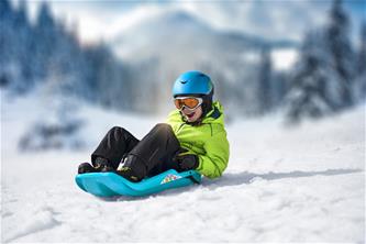 Twister Pulkka / kelkka käsijarruilla, Azure-2