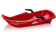 Twister Pulkka/ kelkka käsijarruilla, punainen