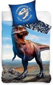 Tyrannosaurus Rex vuodevaatteet 140 x 200 cm, 100 prosenttia puuvillaa.