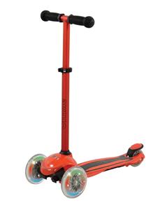 U Move Mini Compact LED-potkulauta, punainen / musta