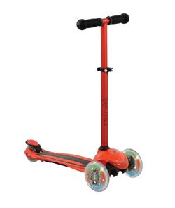 U Move Mini Compact LED-potkulauta, punainen / musta-4