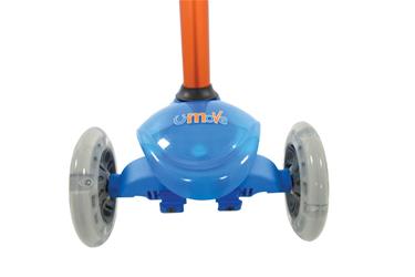 U Move Mini LED-potkulauta, sininen / oranssi-4