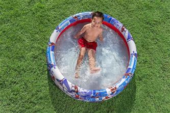 Uima-allas 122 x 30 cm Hämähäkkimies-4