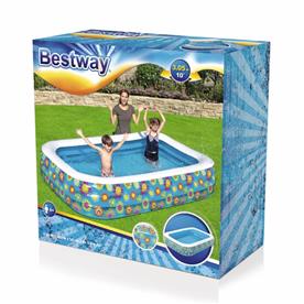 Uima-allas 305 x 183 x 56 cm ''Happy Flora''-7