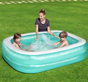 Uima-allas "Family pool" 200x146x48 cm