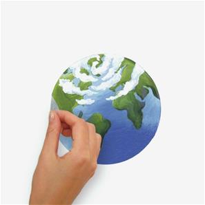 Ulkoavaruus Seinätarrat-4