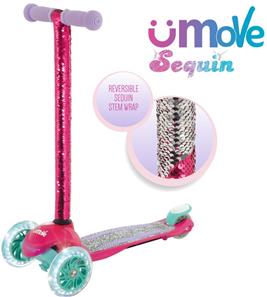 uMoVe Paillet Mini Flex LED potkulauta, pink