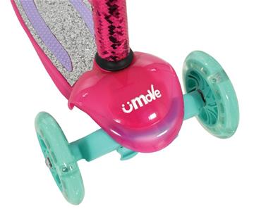 uMoVe Paillet Mini Flex LED potkulauta, pink-5