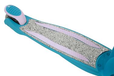 uMoVe Sparkle Mini Flex LED-potkulauta, teal-4