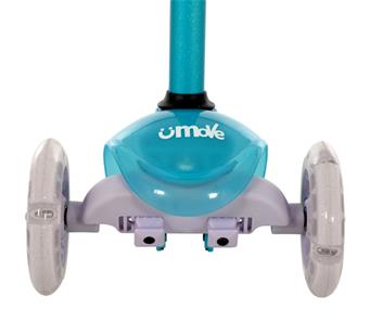 uMoVe Sparkle Mini Flex LED-potkulauta, teal-5