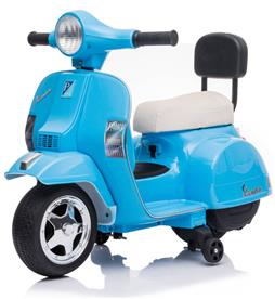 Vespa PX150 6V sähköskootteri lapsille, Sininen