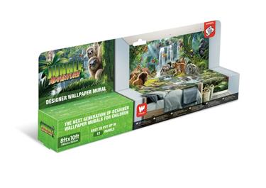 Viidakkoseikkailu tapetti 243 x 305 cm-3