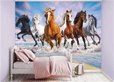 Villihevoset tapetti 243 x 305 cm